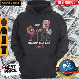 Nice Clothing Sweep The Leg Funny Deadpool Cable Hoodie