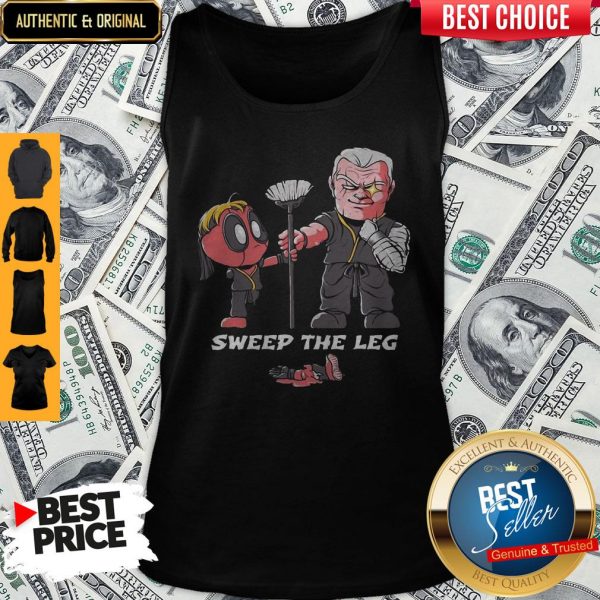 Nice Clothing Sweep The Leg Funny Deadpool Cable Tank Top