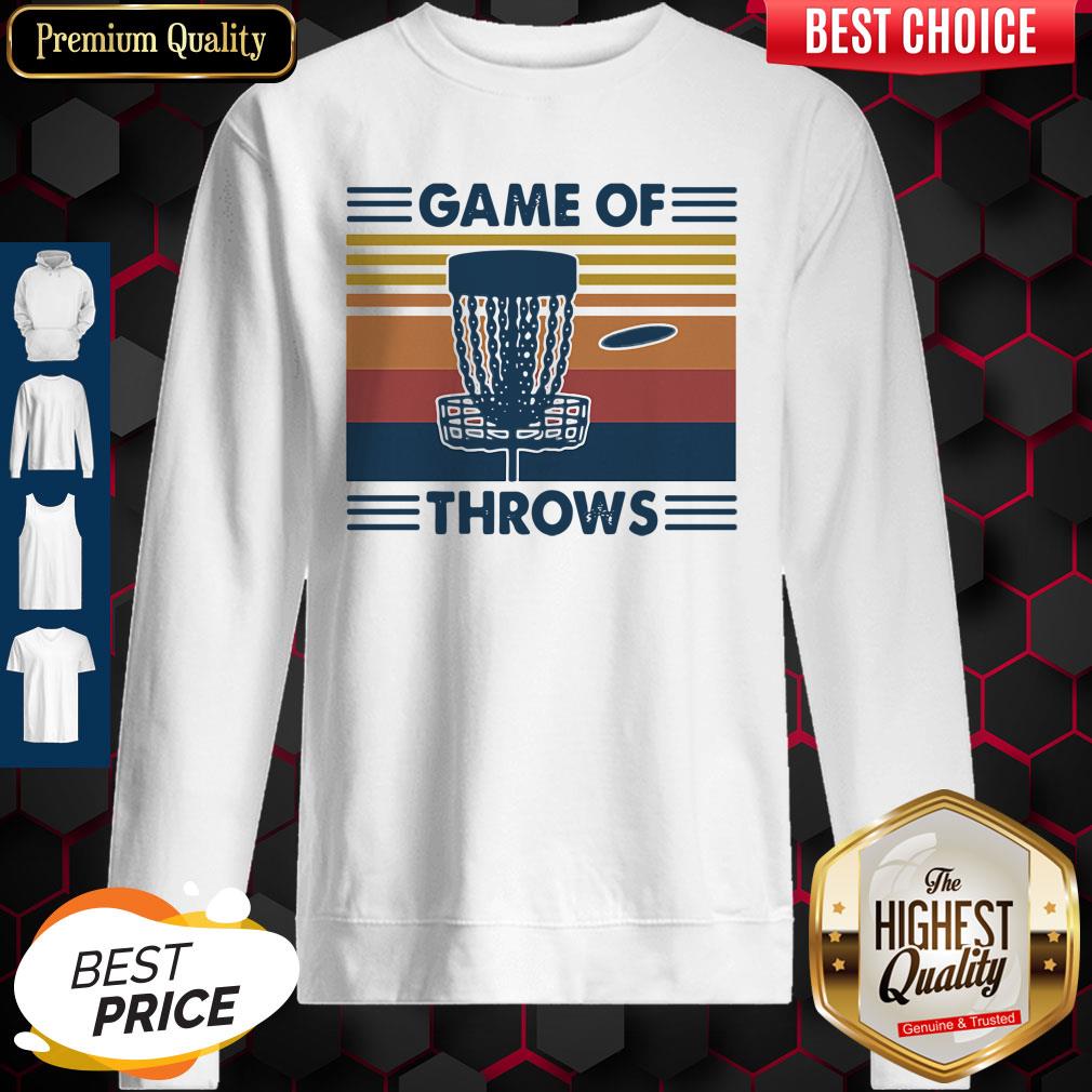 Nice Lacrosse Game Of Throws Vintage Sweatshirt