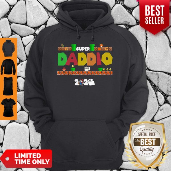 Official Super Daddio Toilet Paper 2020 Hoodie