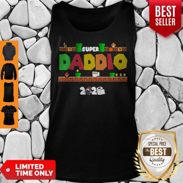 Official Super Daddio Toilet Paper 2020 Tank Top