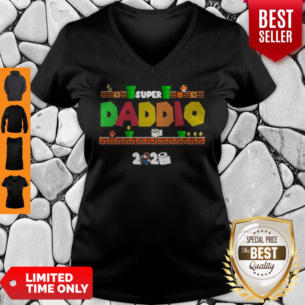 Official Super Daddio Toilet Paper 2020 V-neck