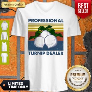 Official Professional Turnip Dealer Vintage V-neck