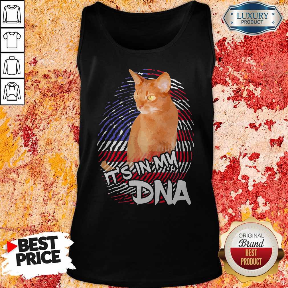 Cat It’s In My DNA American   Tank Top 