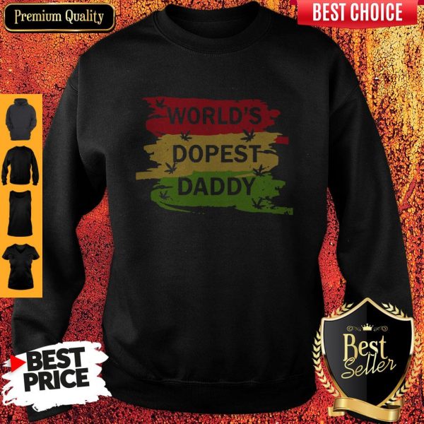 Hot World’s Dopest Daddy Cannabis Tank Top