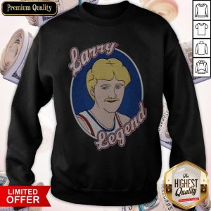 Larry Bird Larry Legend Basketball Sweatshirt
