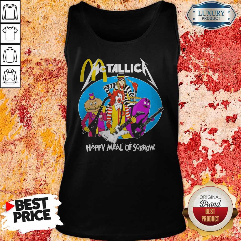 McDonald’s Metallica Happy Meal Of Sorrow  Tank Top