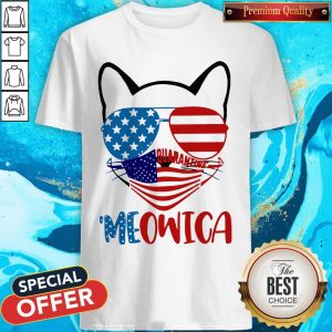 Meowica 4th Of July Merica Quarantine Shirt