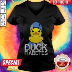 Official Duck Fiabetes V- neck