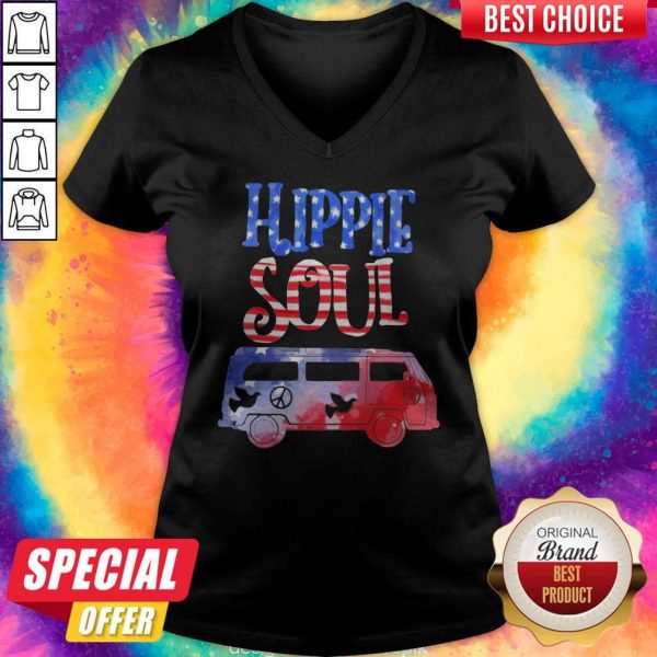 Official Hippie Soul Pigeon V-neck