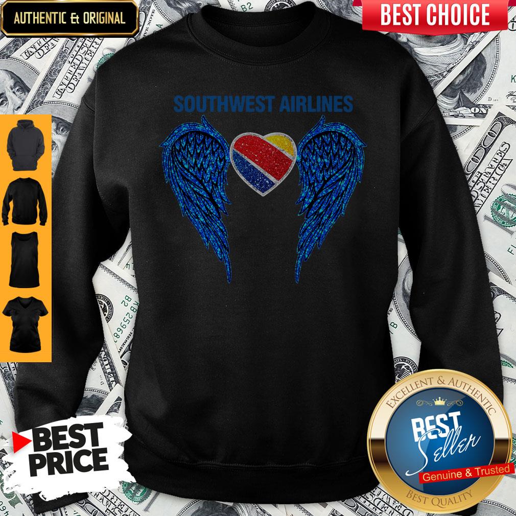 Original Southwest Airlines Wings Angel Sweatshirt
