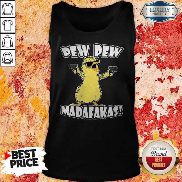 Pew Pew Madafakas Crazy Chick Tank Top