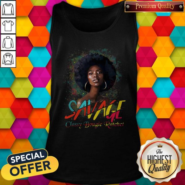 Savage Classy Bougie Ratchet Color Girl Tank Top