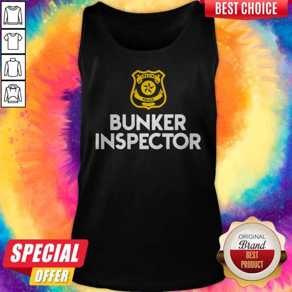 Special police bunker inspector Tank Top