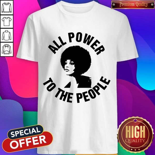 All Power To the People Angela Davis Shirt