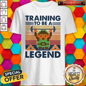 Training To Be A Legend Vintage Shirt