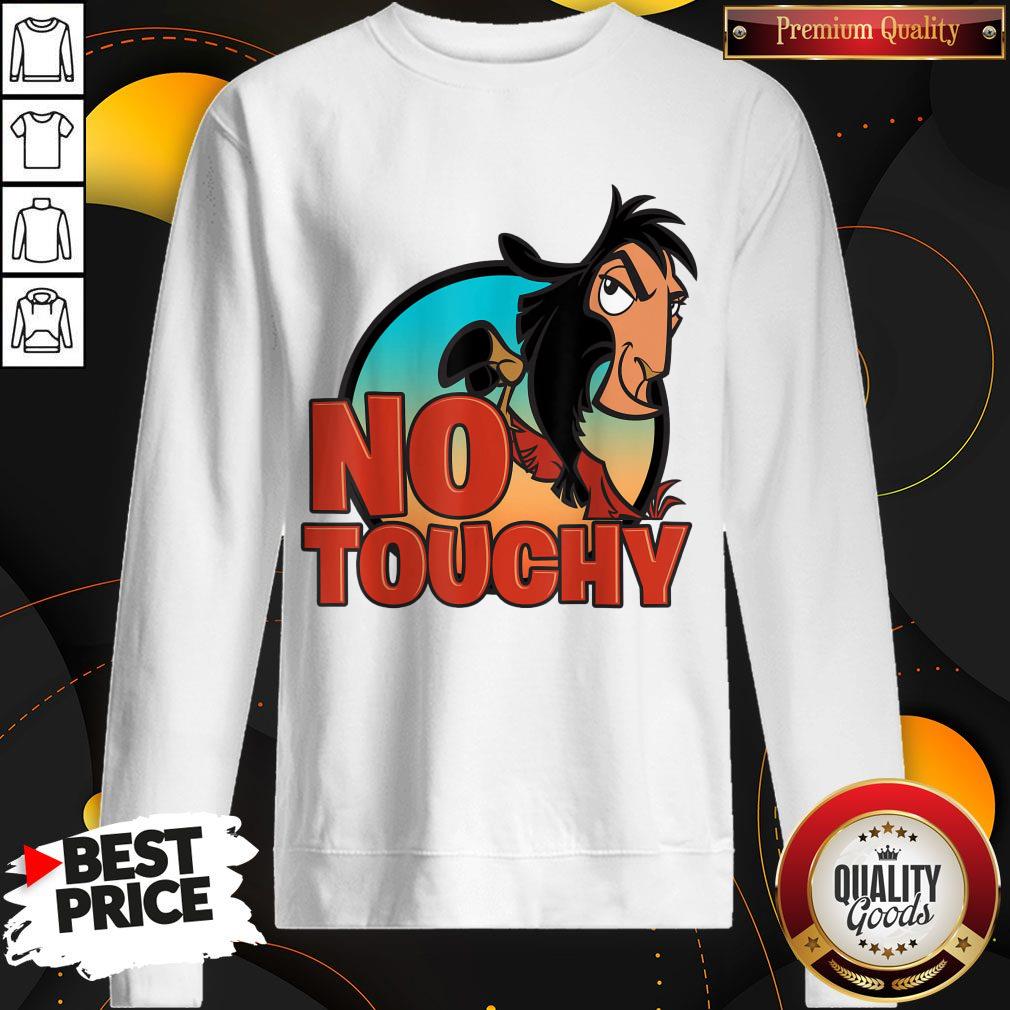 Disney Emperor’s New Groove No Touchy Smirky Graphic Sweatshirt