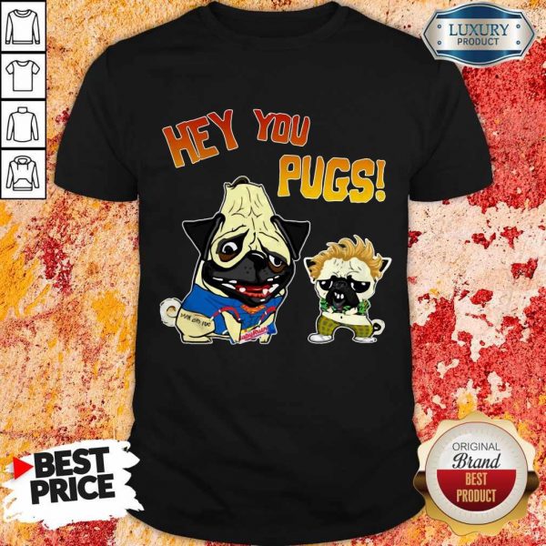 Funny Hey You Pugs Dog Shirt