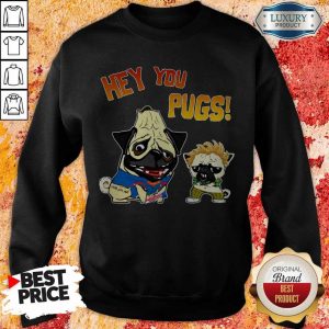Funny Hey You Pugs Dog Sweatshirt