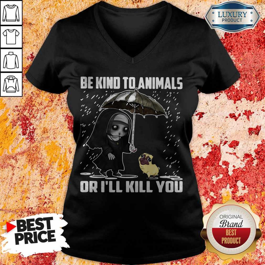 John Wick Be Kind To Animals Or I’ll Kill You V- neck