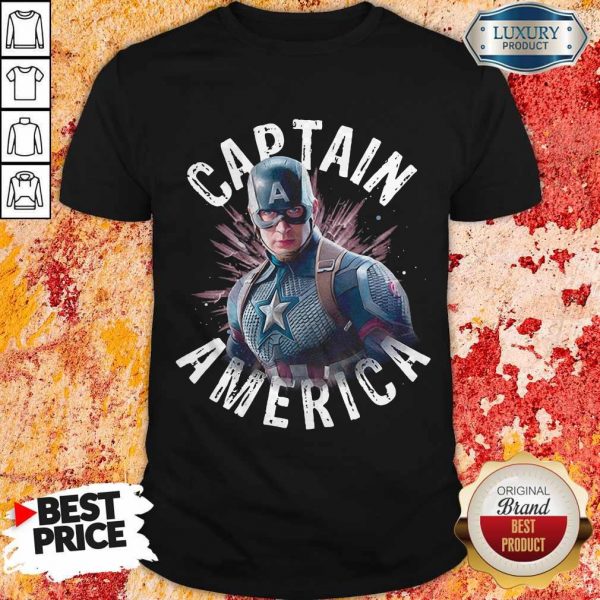 Marvel Avengers Endgame Captain America Shirt