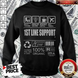 Official 1St Line Support Sweatshirt