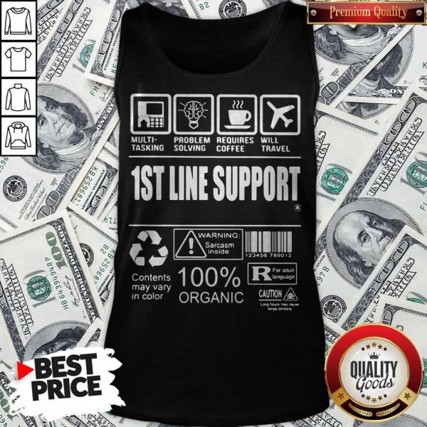 Official 1St Line Support Tank Top