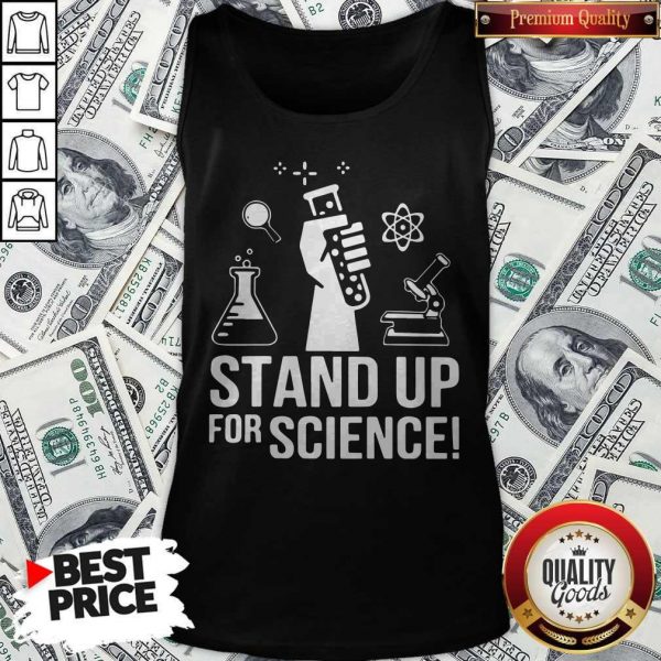 Official Stand Up For Science Tank Top