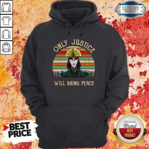 Only Justice Will Bring Peace Vintage Hoodie