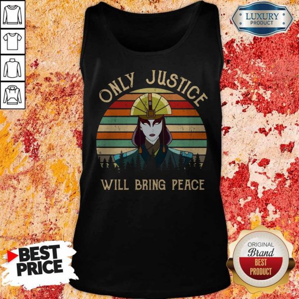 Only Justice Will Bring Peace Vintage Tank Top