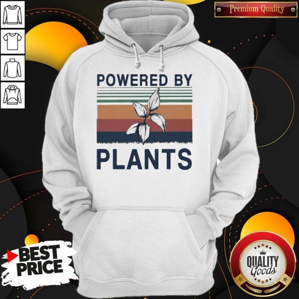 Pretty Powered By Plants Vintage Hoodie