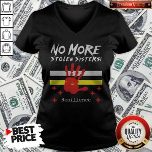 Printhand No More Stolen Sisters Resilience V- neck
