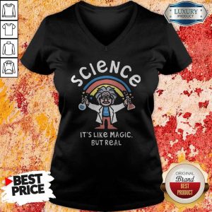 Rainbow Science It’s Like Magic But Real V- neck