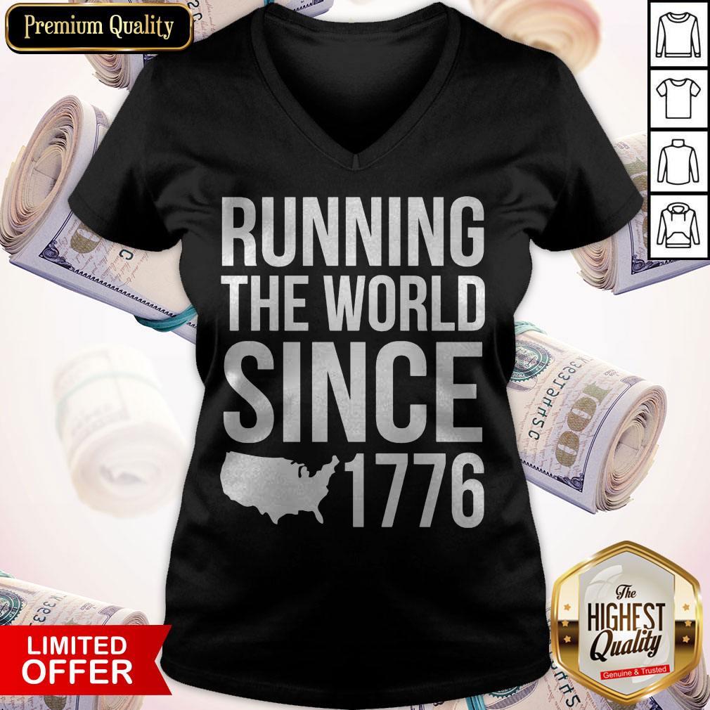 Running The World Since 1779 V- neck