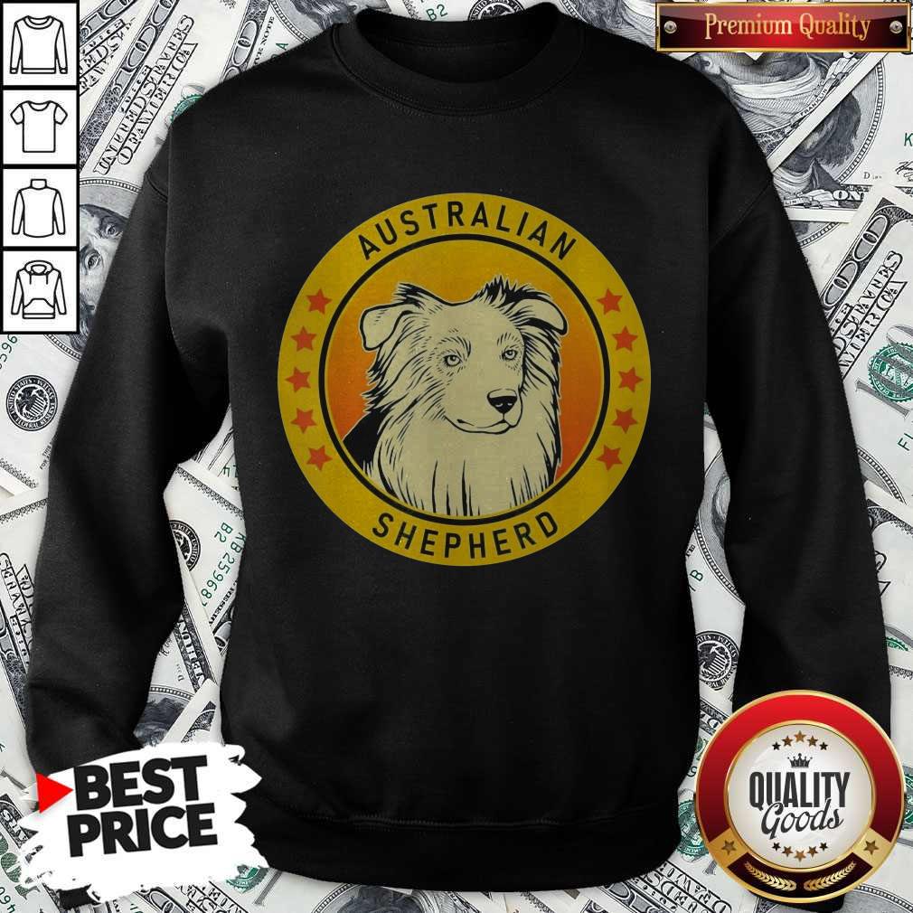 Top Australian Shepherd Dog Sweatshirt