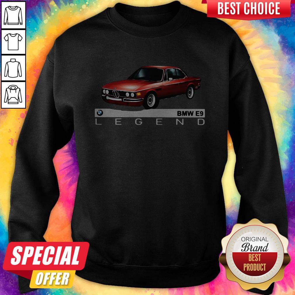 Top Bmw E9 Legend Car Sweatshirt
