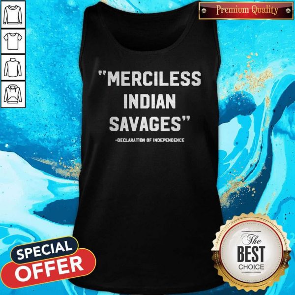 Top Merciless Indian Savages Tank Top