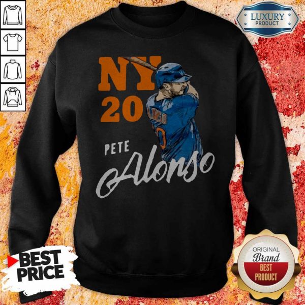 Top New York 20 Pete Alonso Sweatshirt