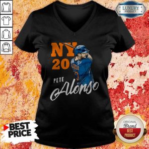 Top New York 20 Pete Alonso V- neck