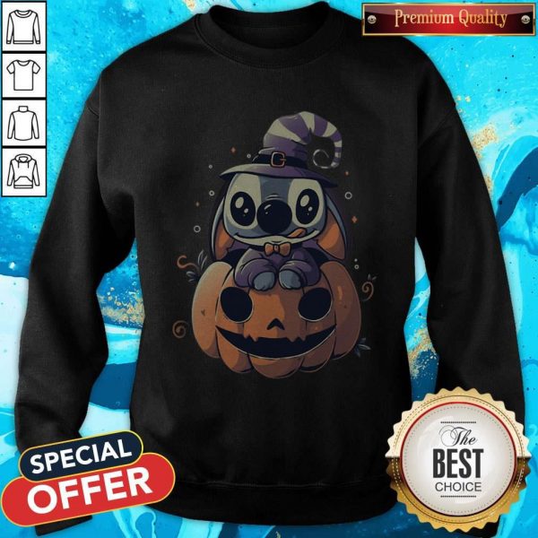 Top Stitch Pumpkin Halloween Sweatshirt