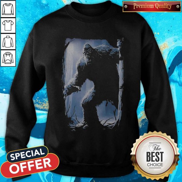 Top The Mountain Bigfoot Sweatshirt