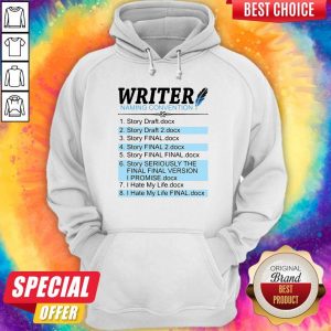 Writer Naming Convention 1 Story Draft Docx 2 Story Draft 2 Docx Hoodiea