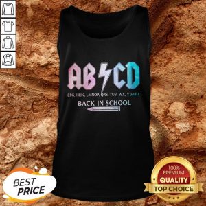 ABCD Efg Hijk Lmnop Qrs Tuv Wx Y And Z Back In School Tank TopABCD Efg Hijk Lmnop Qrs Tuv Wx Y And Z Back In School Tank Top