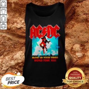 AC DC Blow Up Your Video World Tour 1988 Tank Top