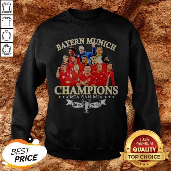 Bayern Munich Champions Mia San Mia 2019 2010 Sweatshirt