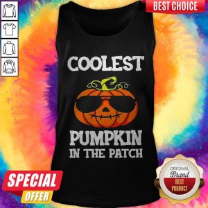 Coolest Pumpkin In The Patch Halloween Tank Top