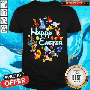 Disney Characters Happy Easter ShirtDisney Characters Happy Easter Shirt