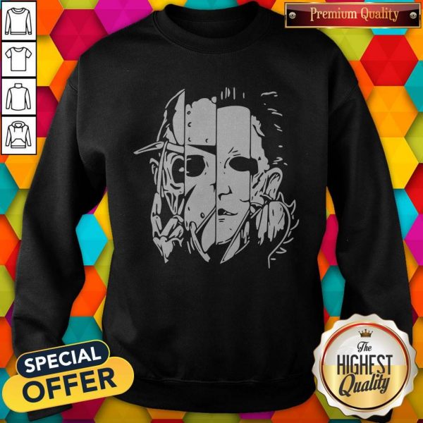 Freddy Jason Michael Thomas Shirt Horror Shirt Halloween Sweatshirt