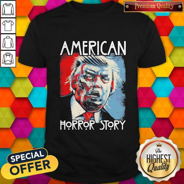 Funny Sarcastic Humor American Horror Story Halloween Zombie Trump 2020 Election Day Short-Sleeve Unisex T-ShirtFunny Sarcastic Humor American Horror Story Halloween Zombie Trump 2020 Election Day Short-Sleeve Unisex T-Shirt