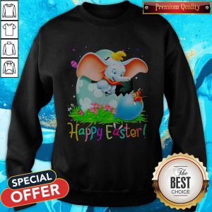 Happy Dumbo Easter Egg Happy Easter Sweatshirt